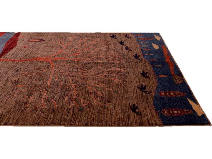 5' 2 x 6' 10 Hand Knotted Ariana Ziegler Rug