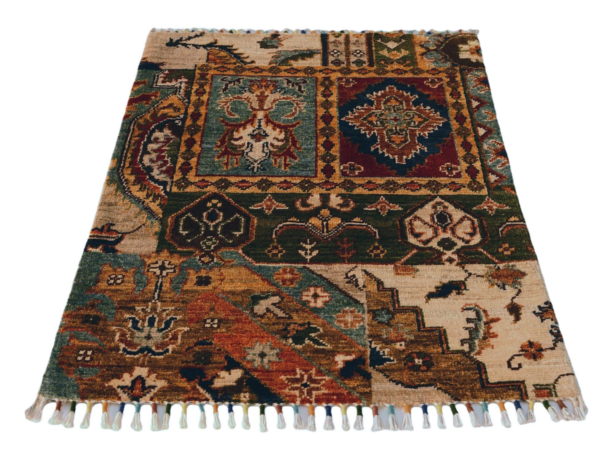 2' 1 x 3' Hand Knotted Ariana Ziegler Rug