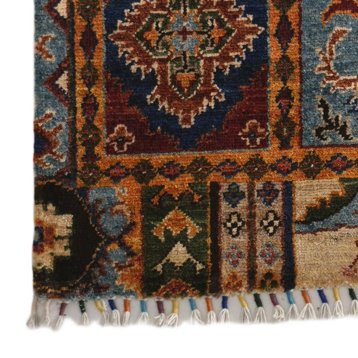 Detail image of 2' 1 x 3' Hand Knotted Ariana Ziegler Rug