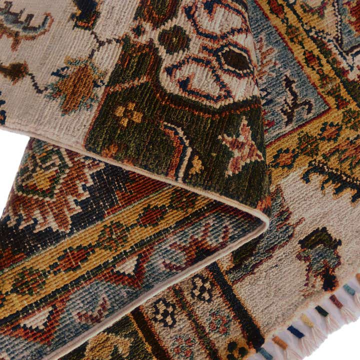 2' 1 x 3' Hand Knotted Ariana Ziegler Rug