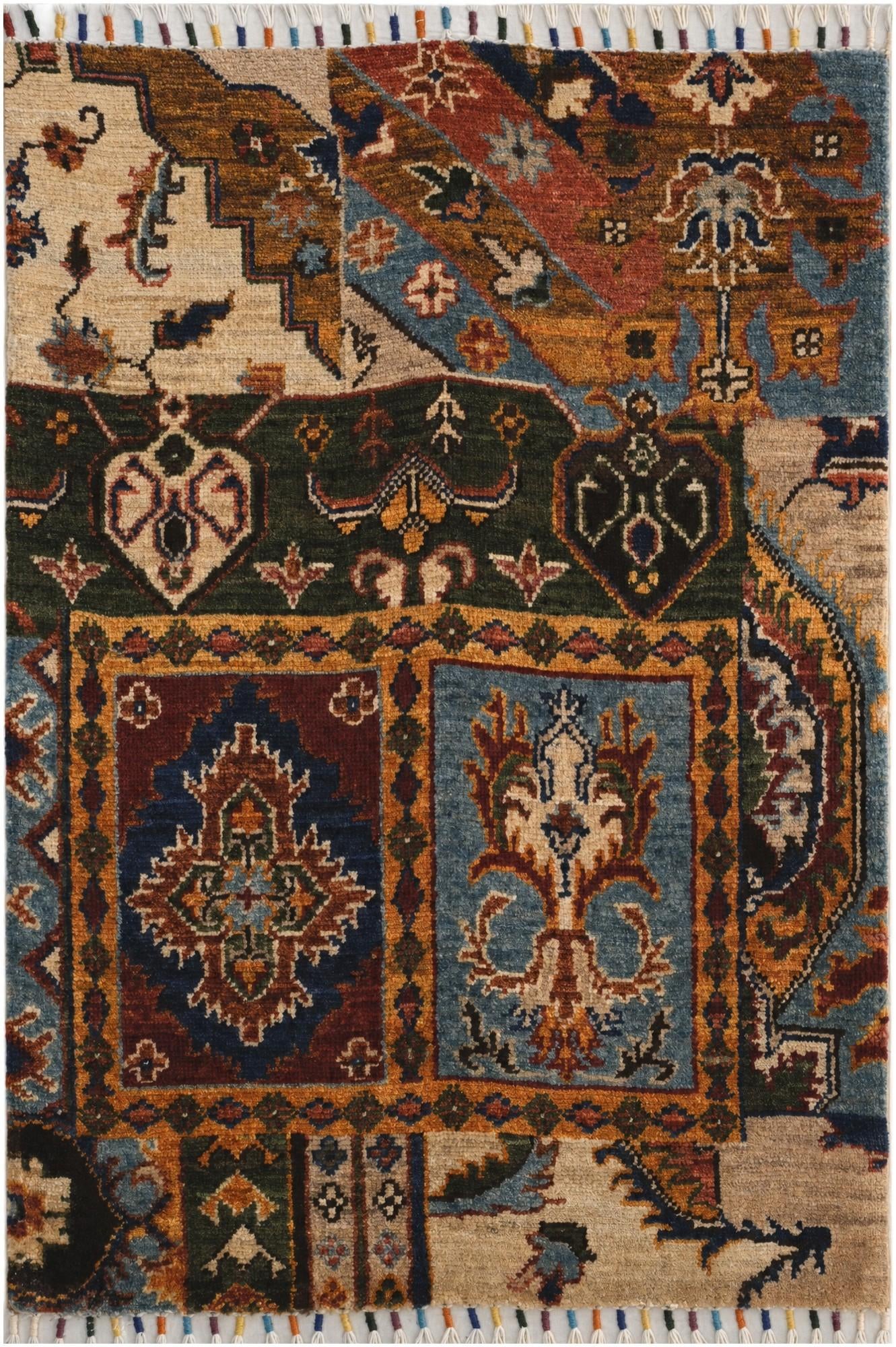 2' 1 x 3' Hand Knotted Ariana Ziegler Rug