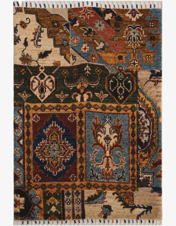2' 1 x 3' Hand Knotted Ariana Ziegler Rug
