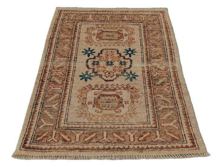 Detail image of 1' 10 x 2' 11 Hand Knotted Ariana Ziegler Rug