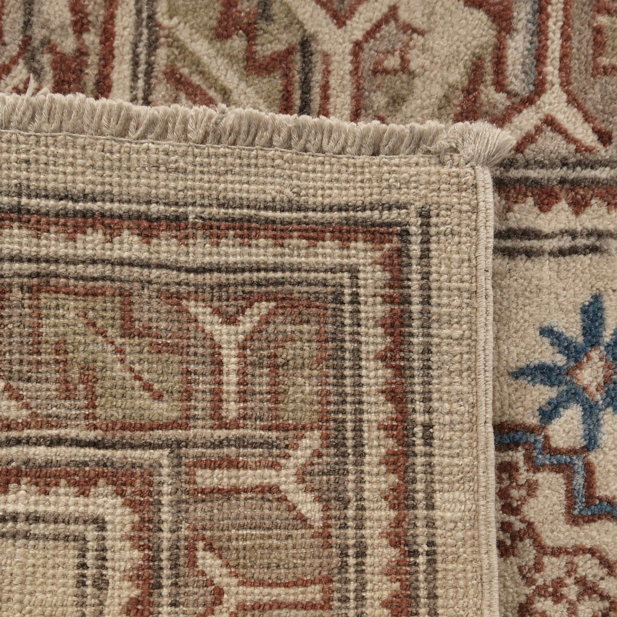 55cm x 90cm Hand Knotted Ariana Ziegler Rug