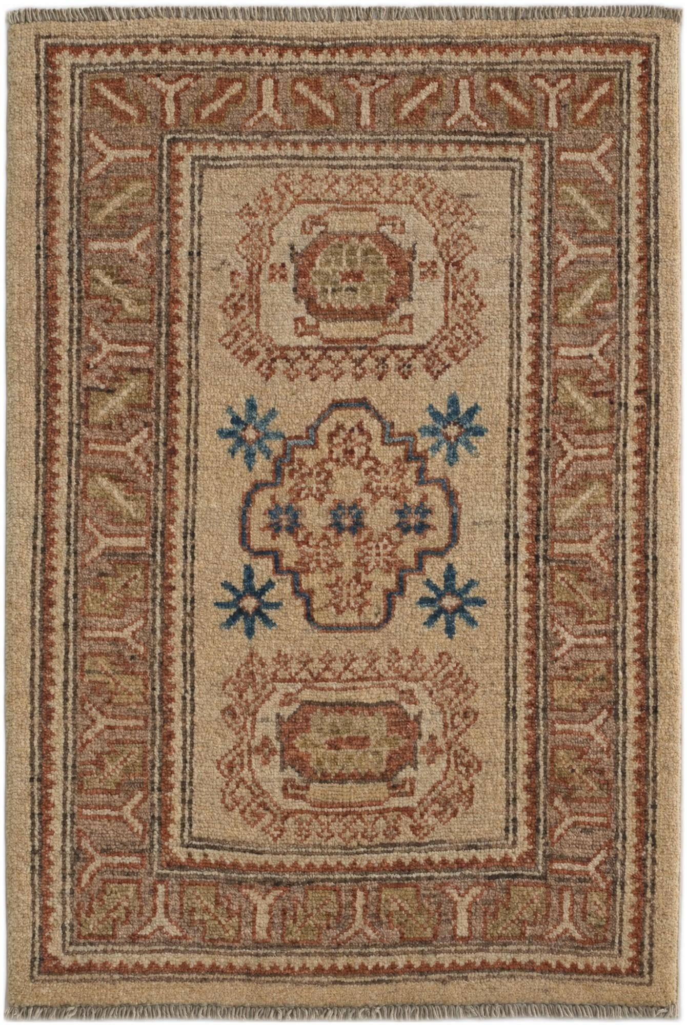 1' 10 x 2' 11 Hand Knotted Ariana Ziegler Rug