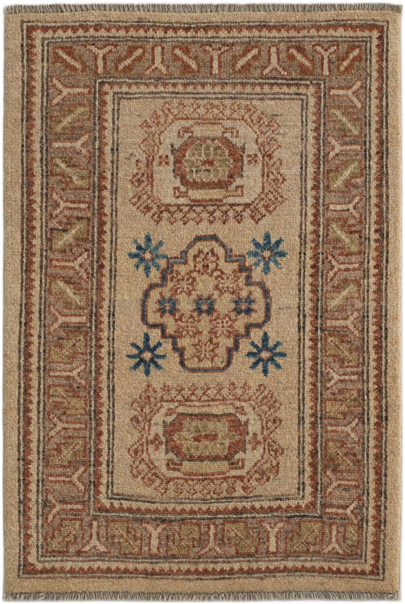 1' 10 x 2' 11 Hand Knotted Ariana Ziegler Rug