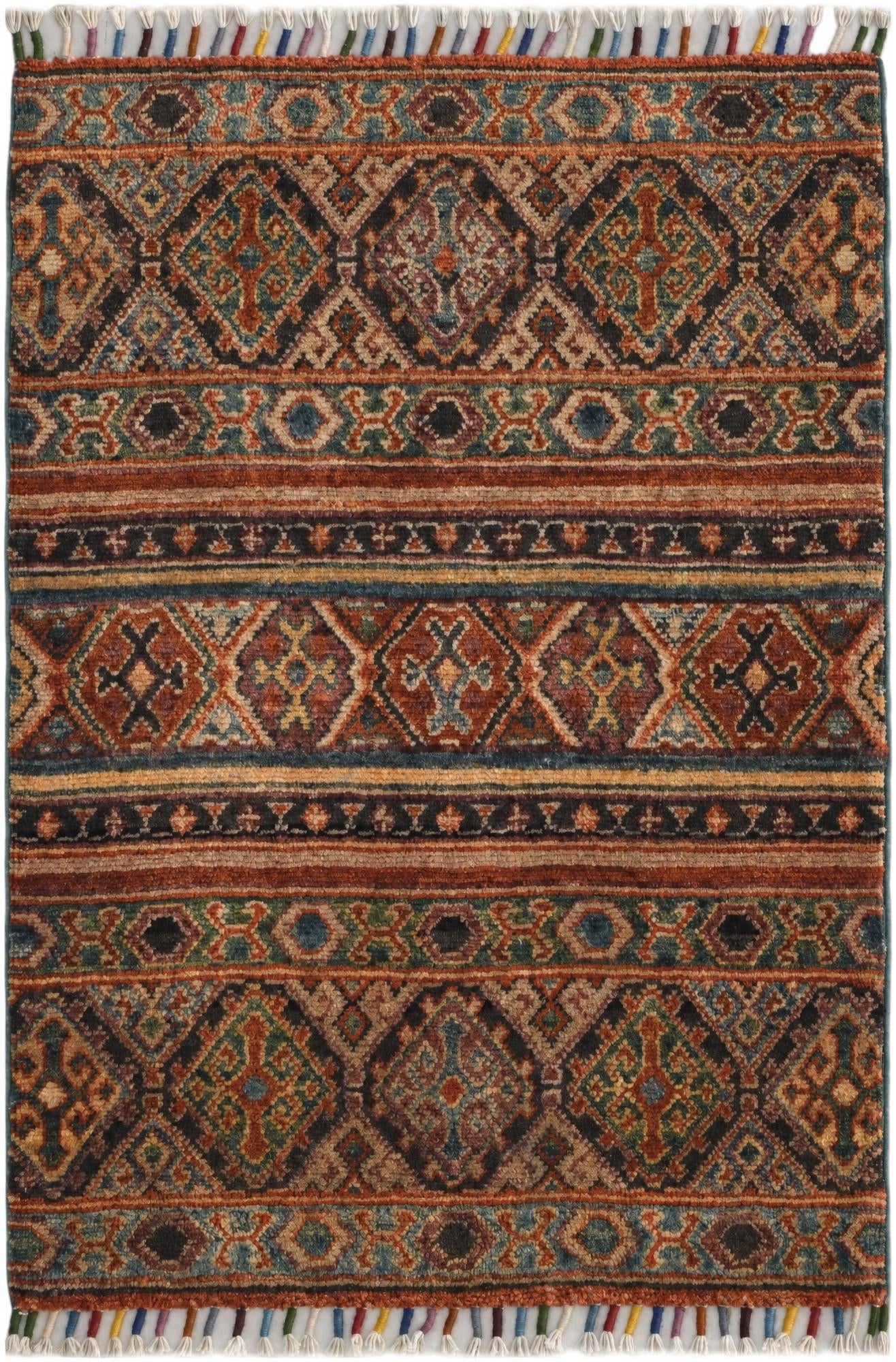 2' x 2' 11 Hand Knotted Ariana Ziegler Rug