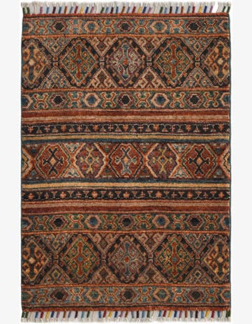 2' x 2' 11 Hand Knotted Ariana Ziegler Rug