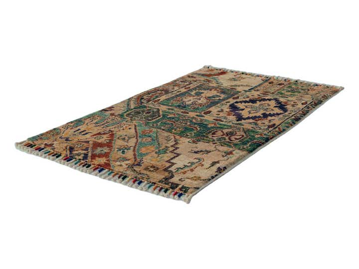 2' x 2' 11 Hand Knotted Ariana Ziegler Rug