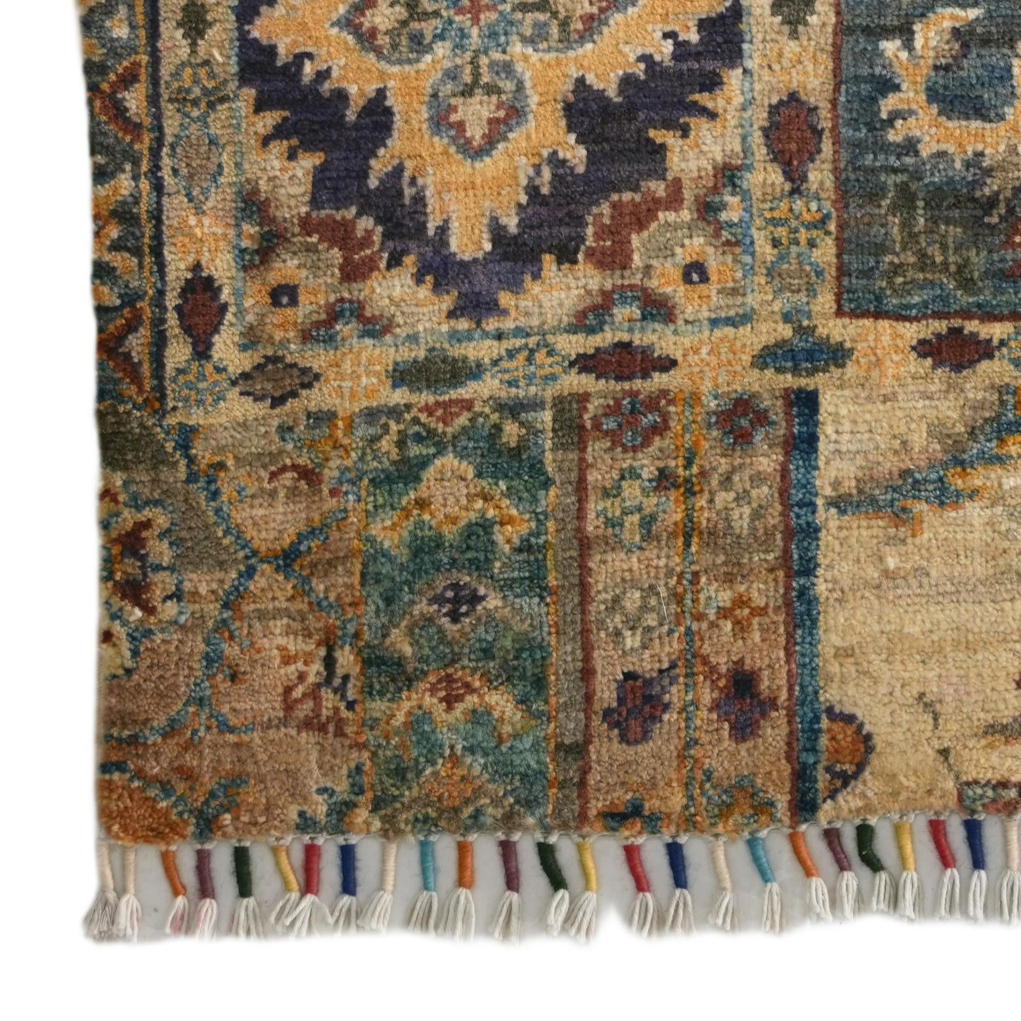 2' x 2' 11 Hand Knotted Ariana Ziegler Rug