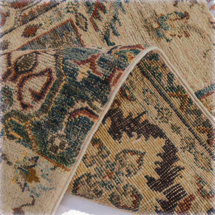 2' x 2' 11 Hand Knotted Ariana Ziegler Rug