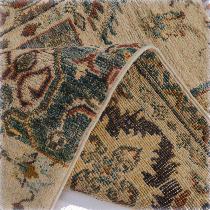 Detail image of 2' x 2' 11 Hand Knotted Ariana Ziegler Rug