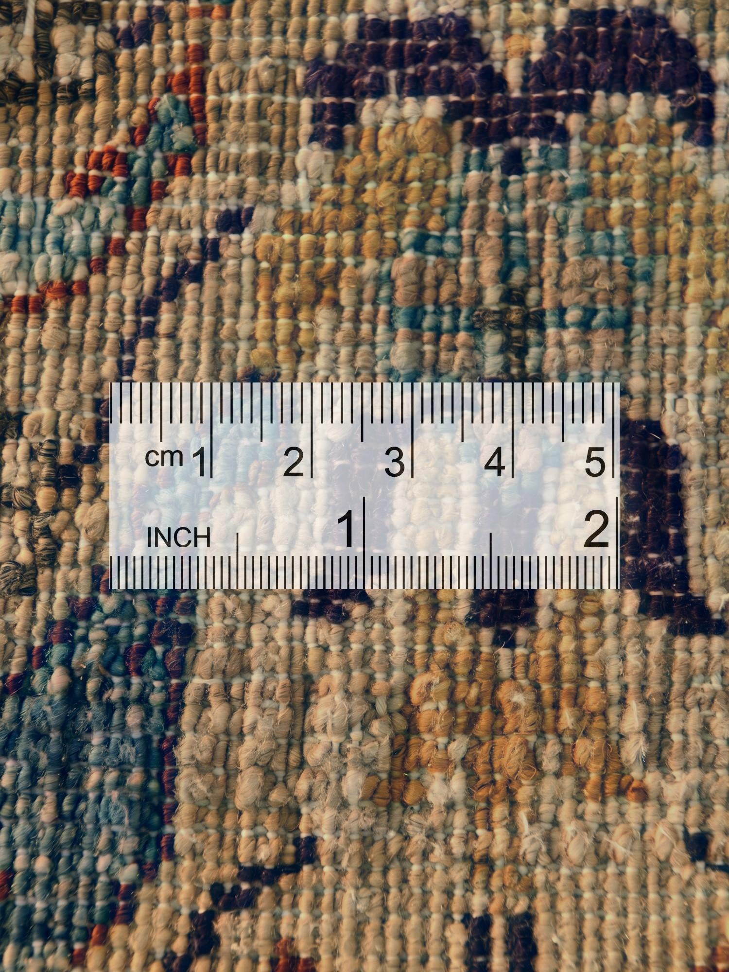 2' x 2' 11 Hand Knotted Ariana Ziegler Rug