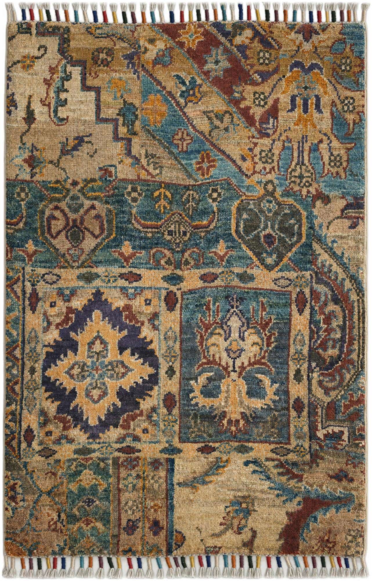 2' x 2' 11 Hand Knotted Ariana Ziegler Rug