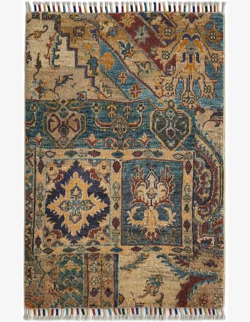 2' x 2' 11 Hand Knotted Ariana Ziegler Rug