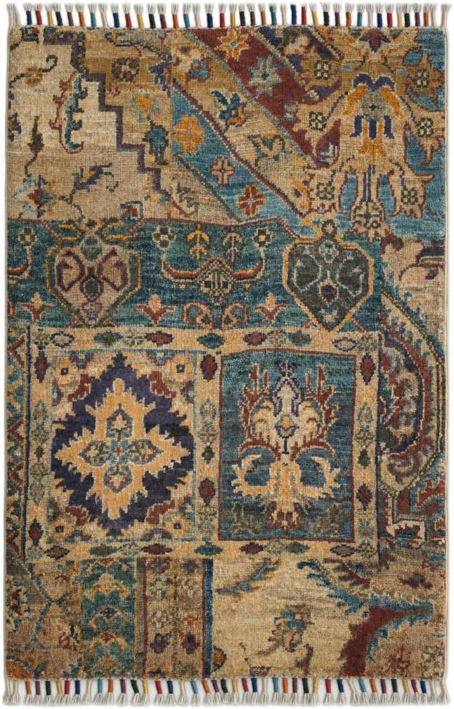 2' x 2' 11 Hand Knotted Ariana Ziegler Rug