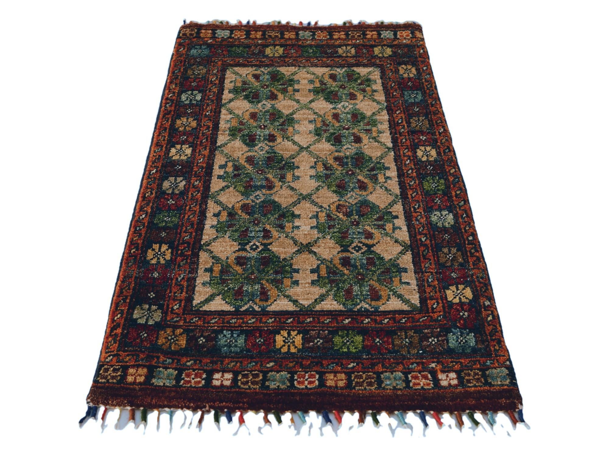 1' 8 x 3' 3 Hand Knotted Ariana Ziegler Rug