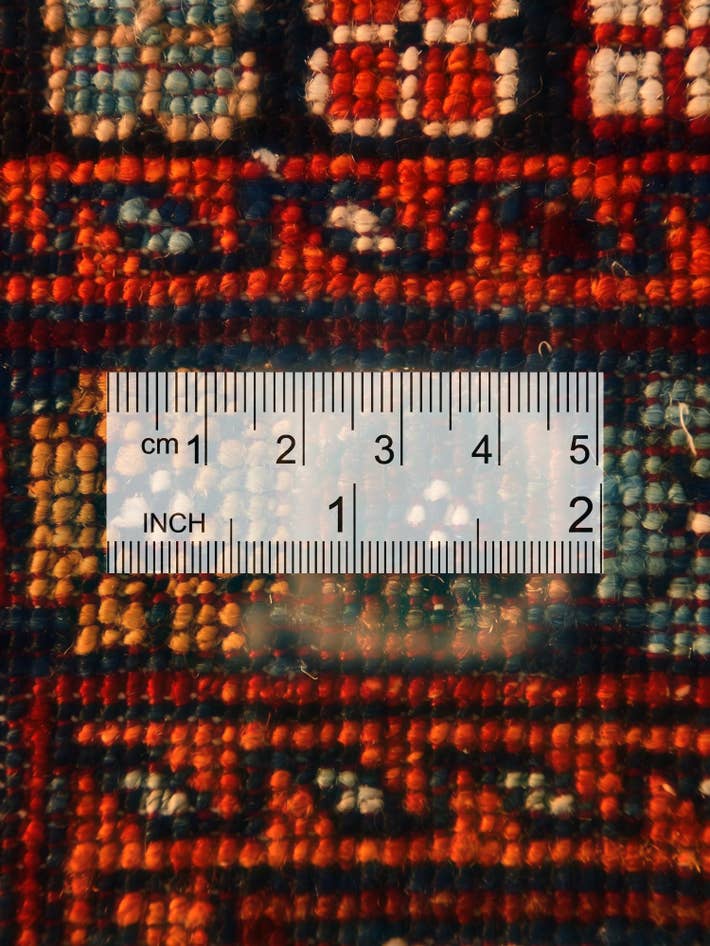 Detail image of 1' 8 x 3' 3 Hand Knotted Ariana Ziegler Rug