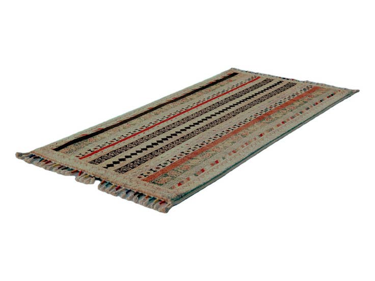 Detail image of 1' 8 x 3' 5 Hand Knotted Ariana Ziegler Rug