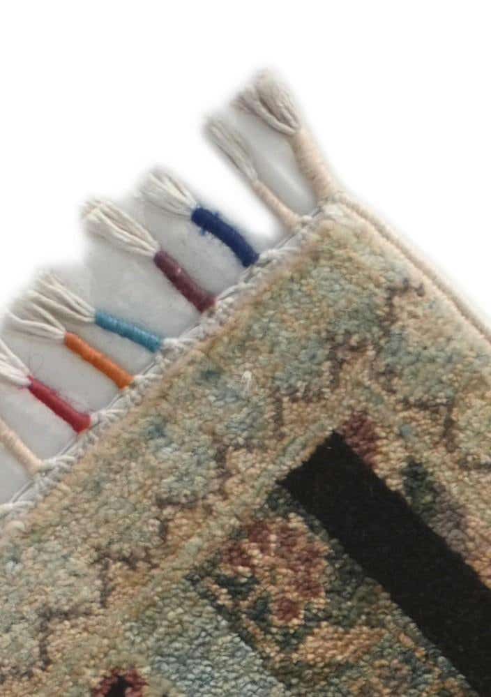 1' 8 x 3' 5 Hand Knotted Ariana Ziegler Rug