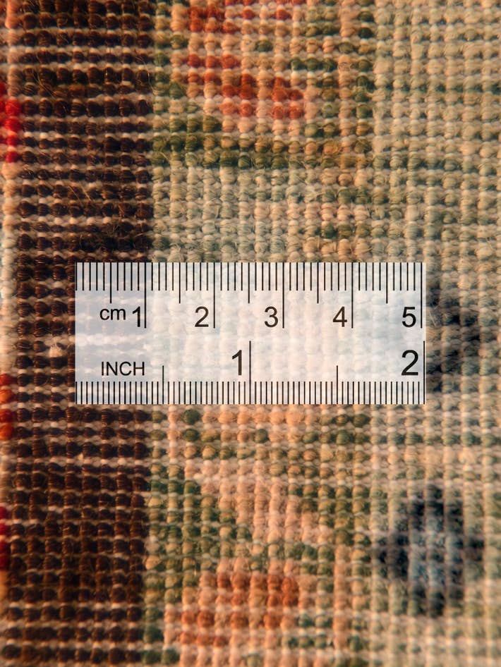 Detail image of 1' 8 x 3' 5 Hand Knotted Ariana Ziegler Rug