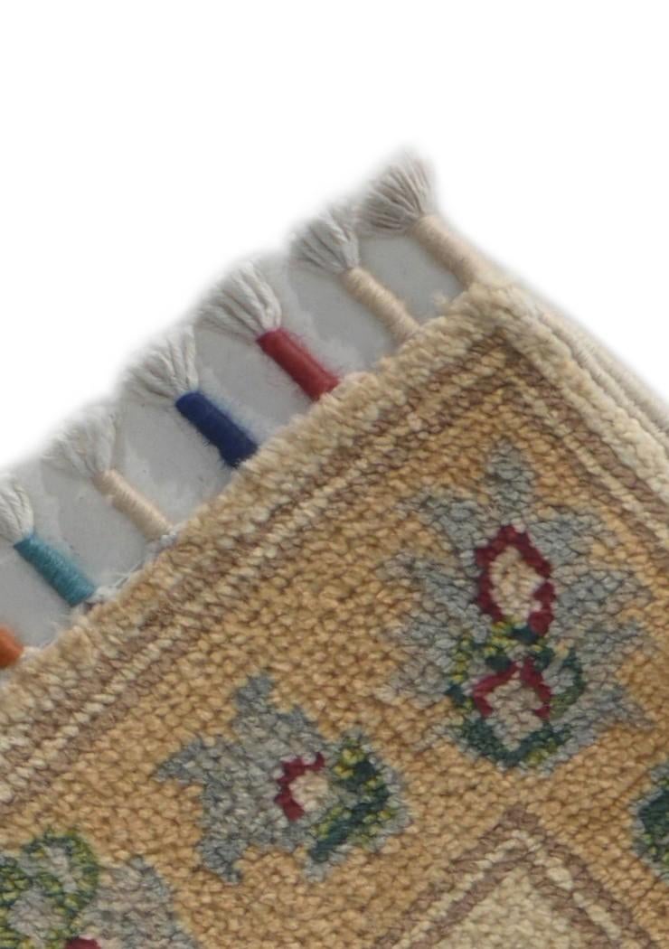 1' 10 x 3' Hand Knotted Ariana Ziegler Rug