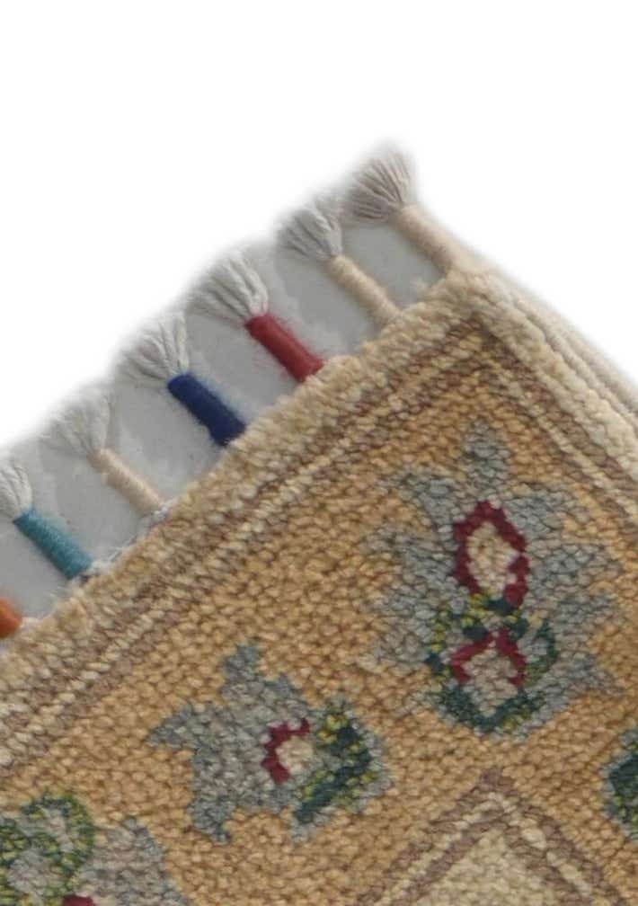 1' 10 x 3' Hand Knotted Ariana Ziegler Rug