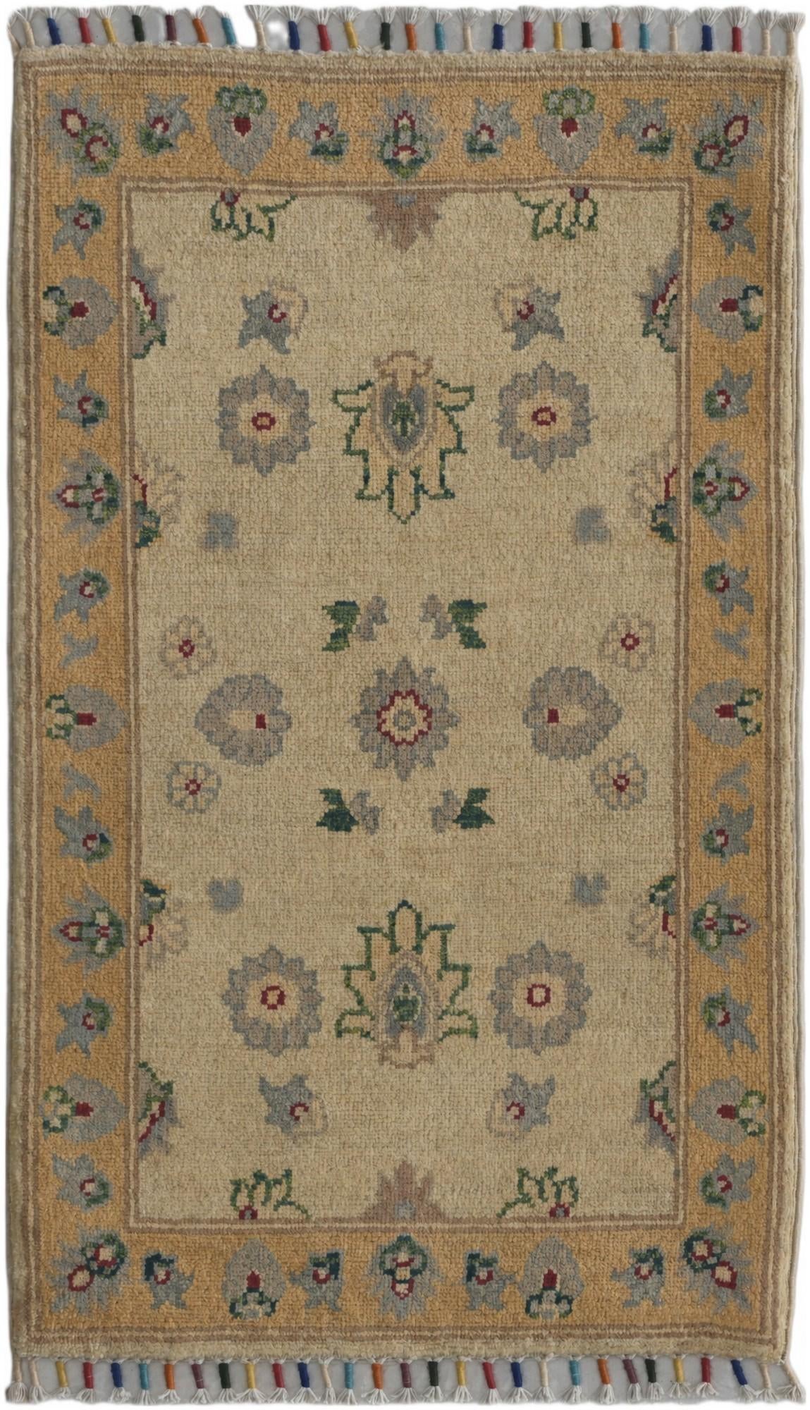 1' 10 x 3' Hand Knotted Ariana Ziegler Rug