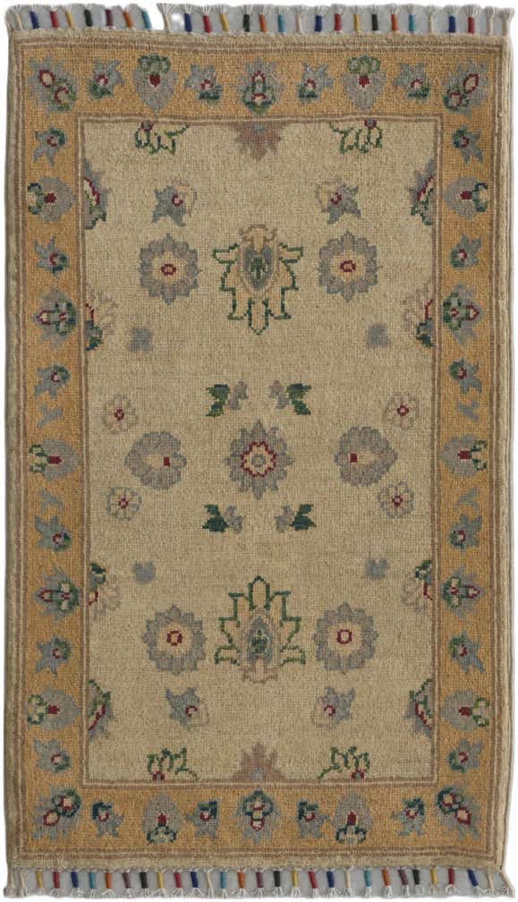 1' 10 x 3' Hand Knotted Ariana Ziegler Rug