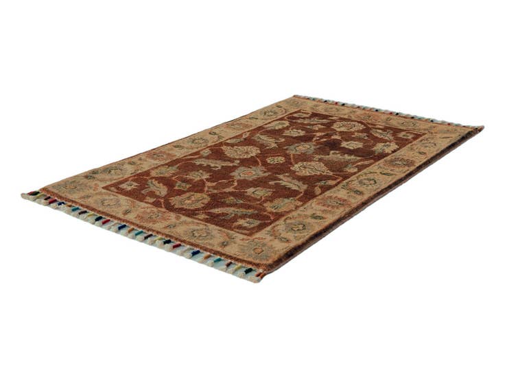 Detail image of 2' x 2' 11 Hand Knotted Ariana Ziegler Rug
