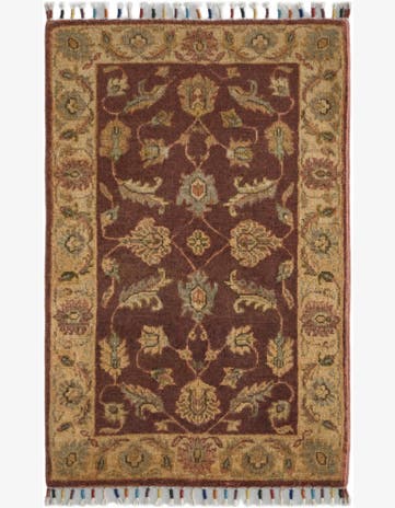 2' x 2' 11 Hand Knotted Ariana Ziegler Rug