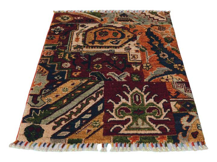 2' 2 x 3' 1 Hand Knotted Ariana Ziegler Rug