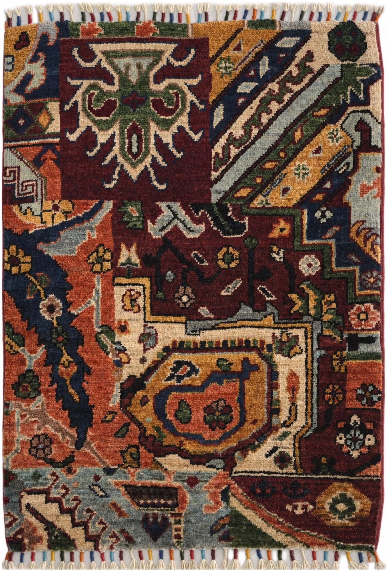 2' 2 x 3' 1 Hand Knotted Ariana Ziegler Rug