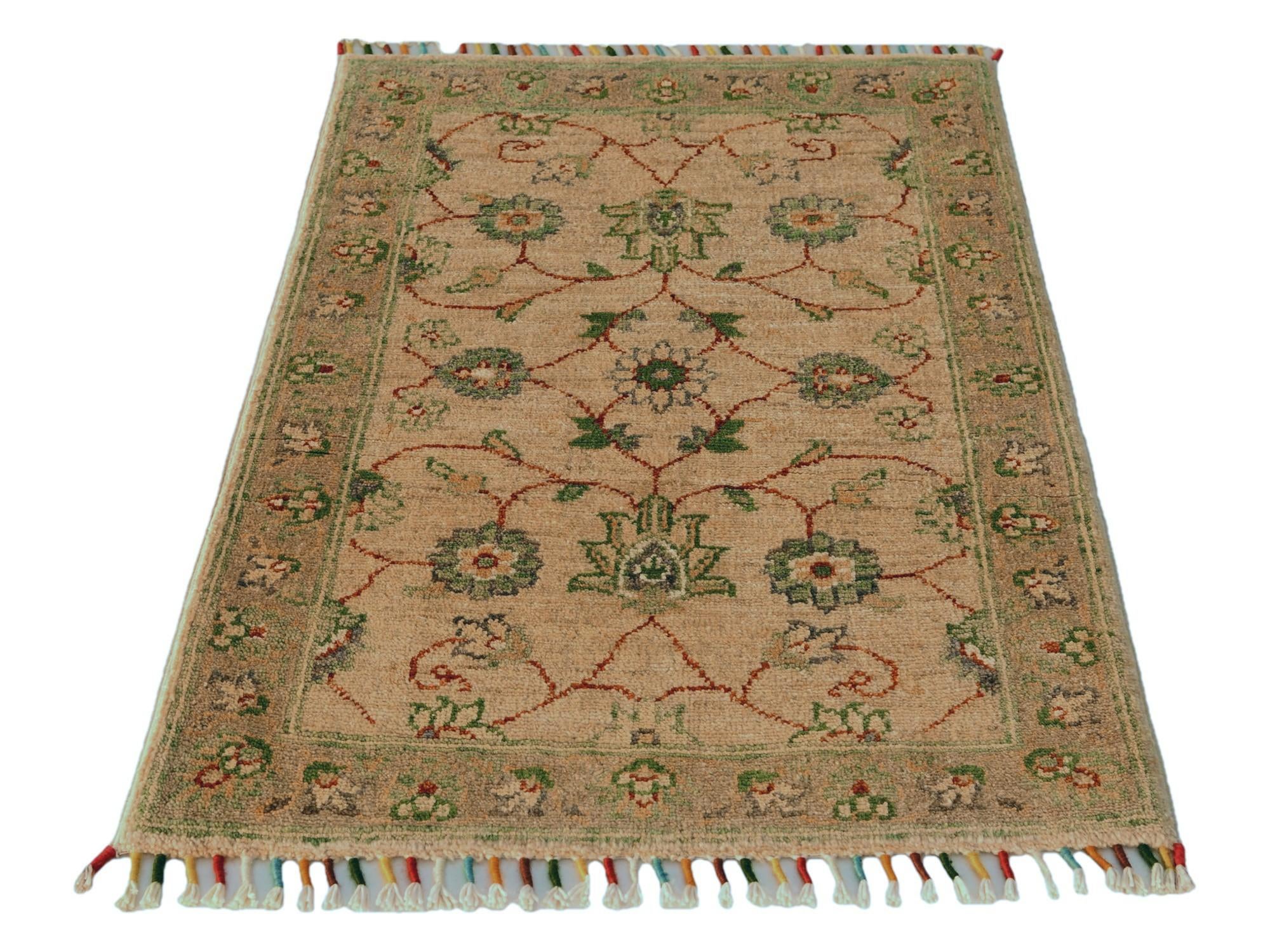 2' x 2' 10 Hand Knotted Ariana Ziegler Rug