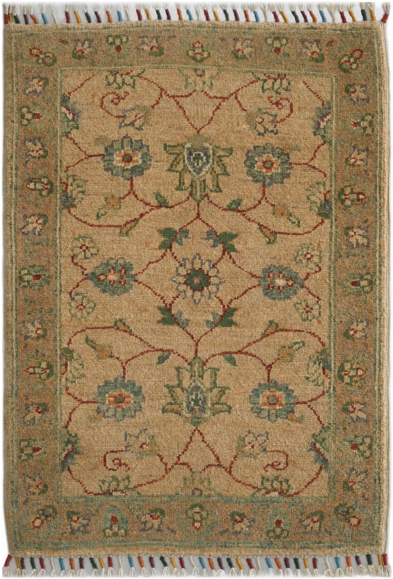 2' x 2' 10 Hand Knotted Ariana Ziegler Rug