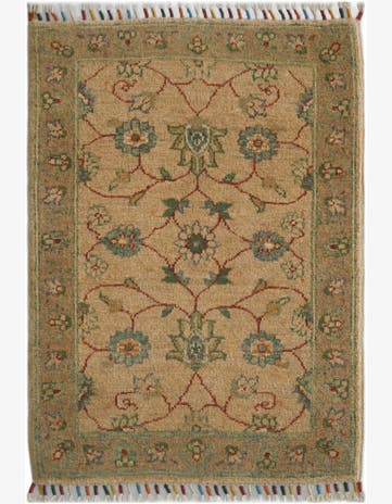 2' x 2' 10 Hand Knotted Ariana Ziegler Rug