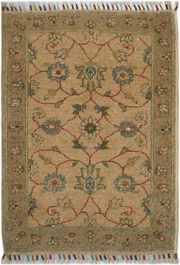 2' x 2' 10 Hand Knotted Ariana Ziegler Rug