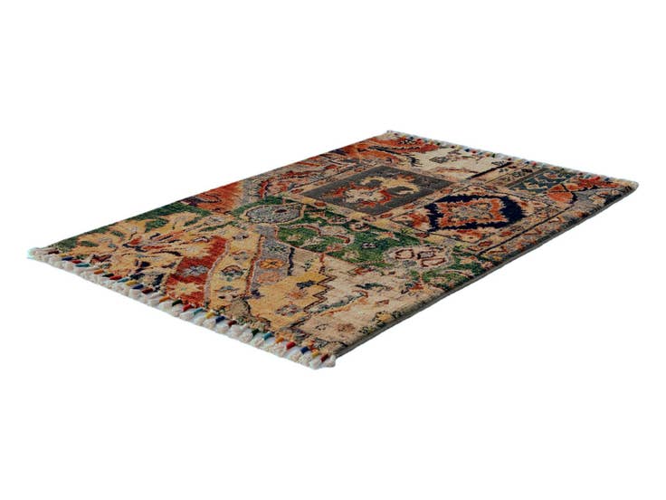 Detail image of 2' x 2' 11 Hand Knotted Ariana Ziegler Rug
