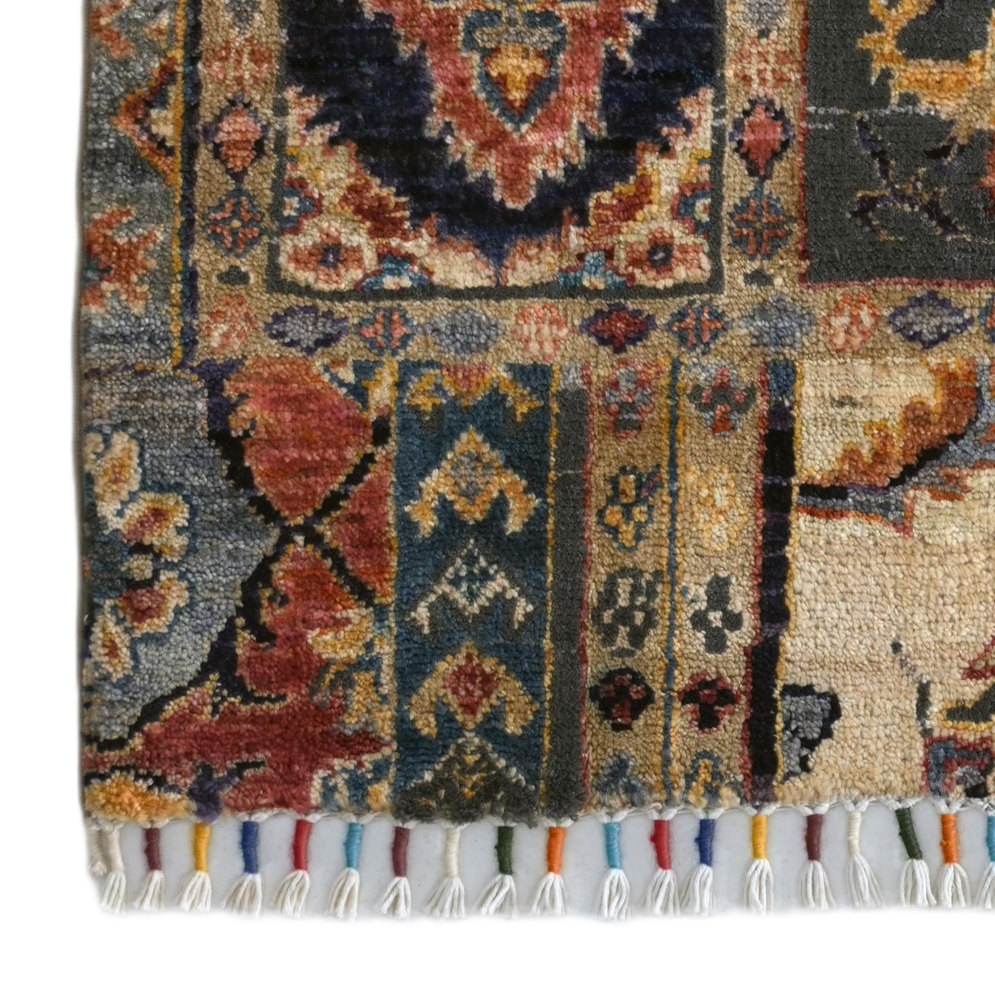 2' x 2' 11 Hand Knotted Ariana Ziegler Rug