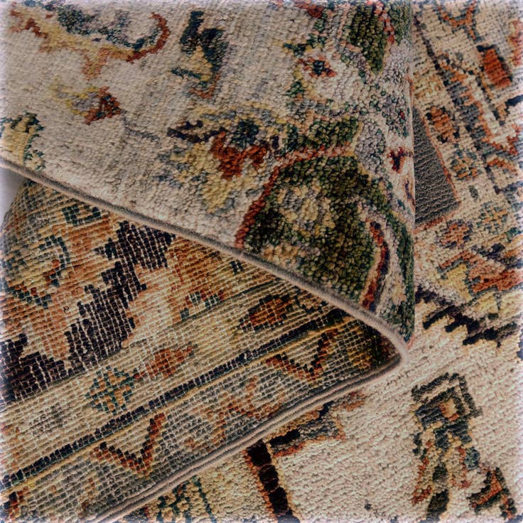 Detail image of 2' x 2' 11 Hand Knotted Ariana Ziegler Rug
