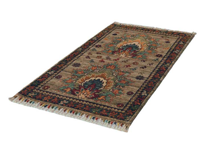 1' 10 x 3' 2 Hand Knotted Ariana Ziegler Rug