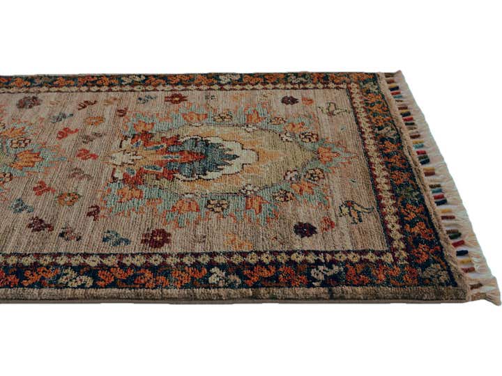 1' 10 x 3' 2 Hand Knotted Ariana Ziegler Rug