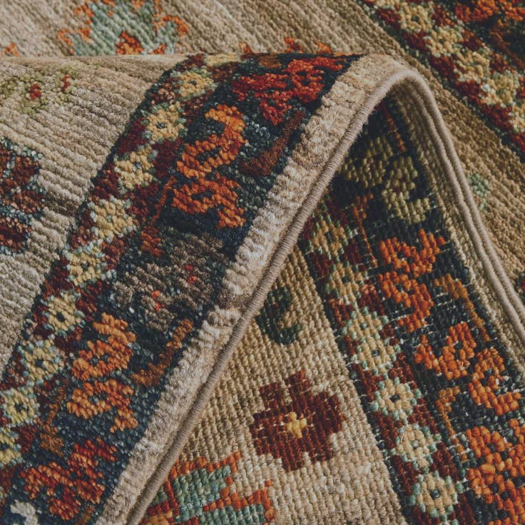 Detail image of 1' 10 x 3' 2 Hand Knotted Ariana Ziegler Rug