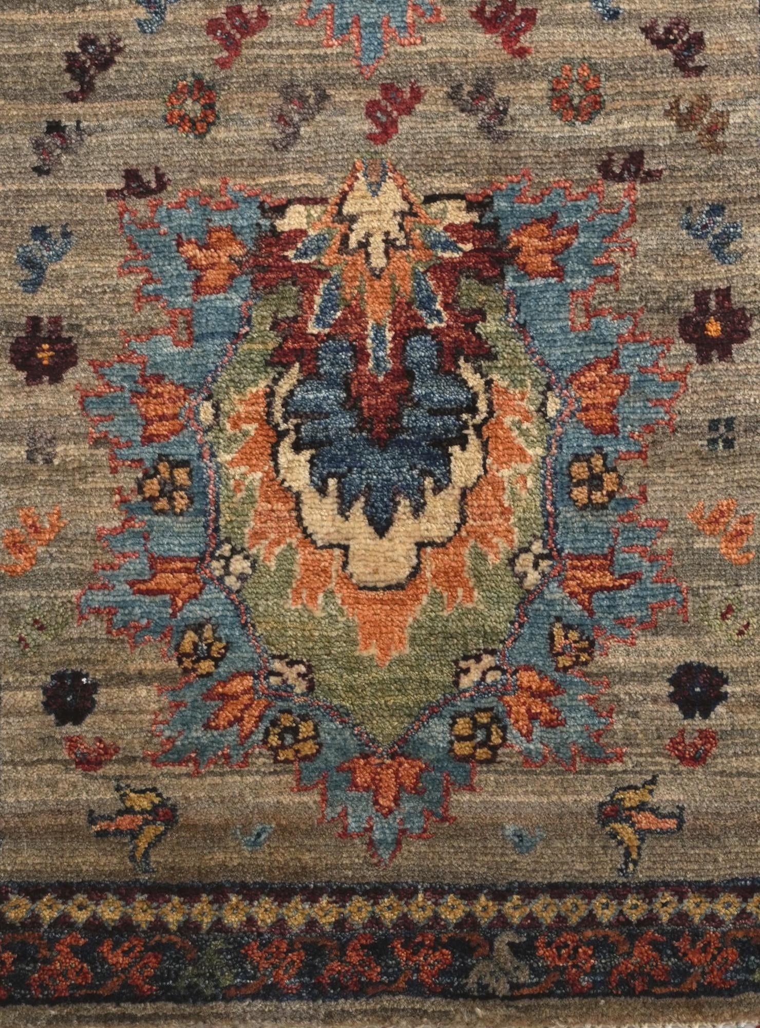 1' 10 x 3' 2 Hand Knotted Ariana Ziegler Rug