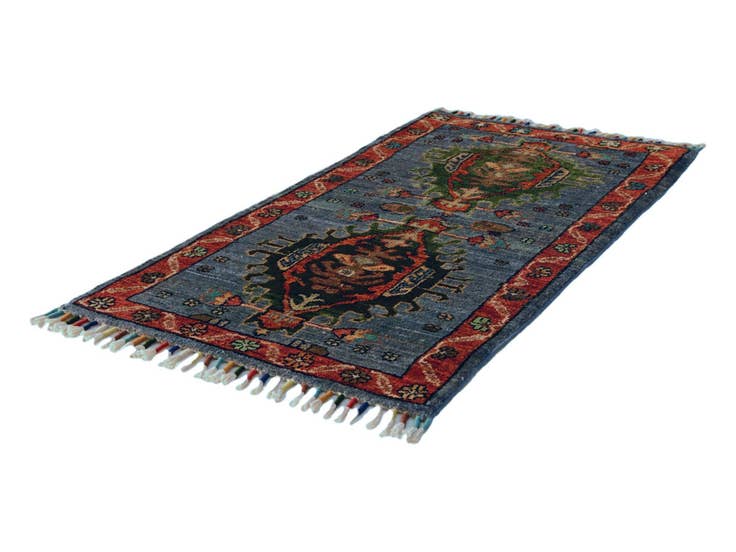 Detail image of 1' 8 x 3' 1 Hand Knotted Ariana Ziegler Rug