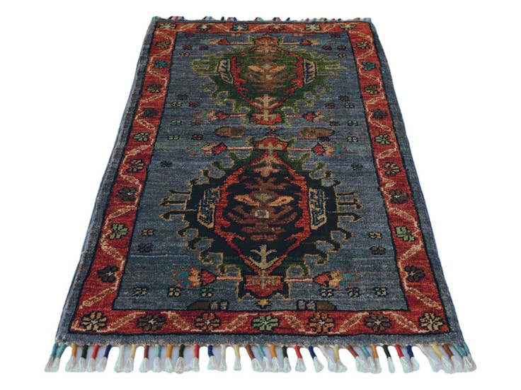 Detail image of 1' 8 x 3' 1 Hand Knotted Ariana Ziegler Rug
