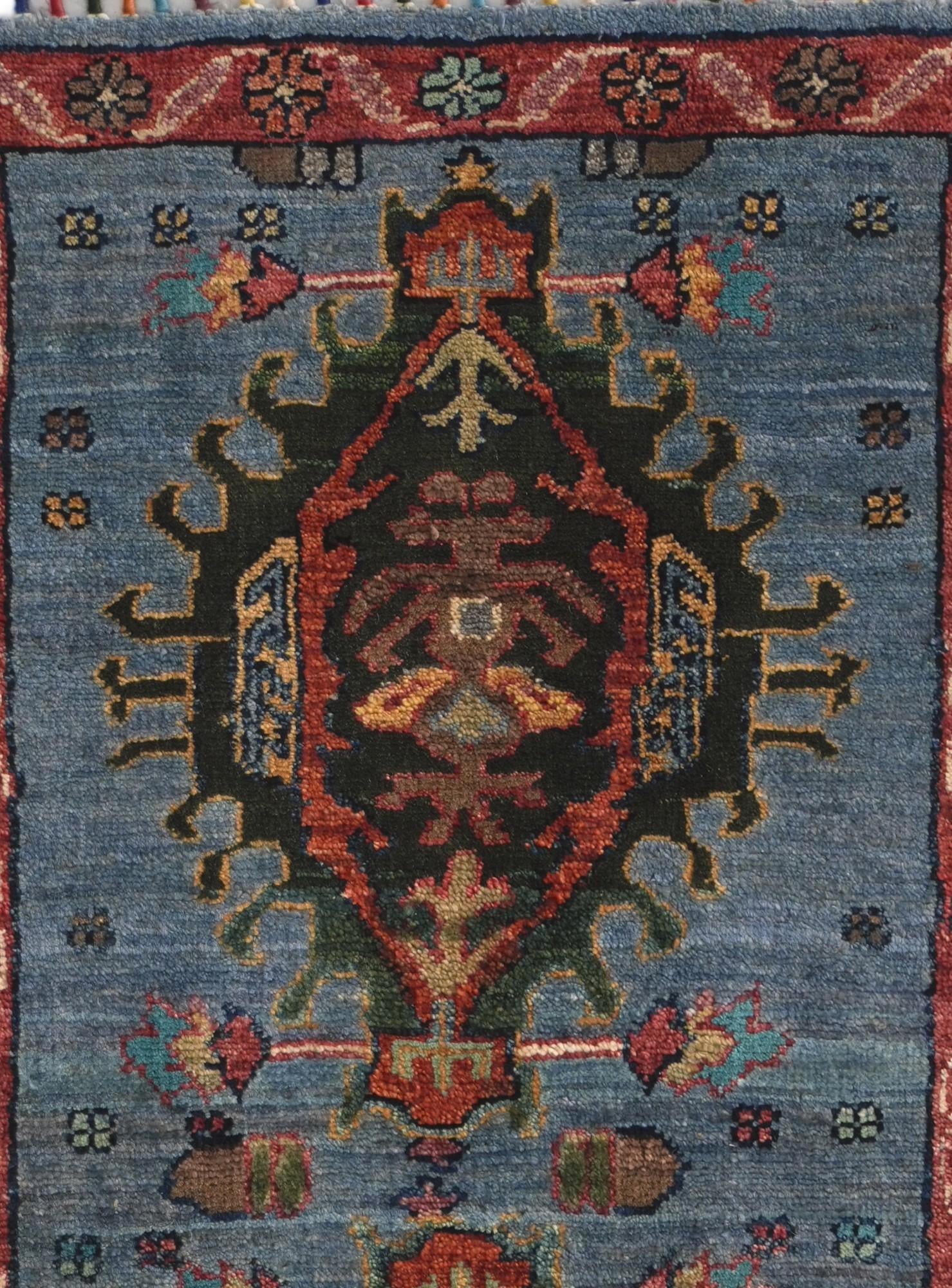 1' 8 x 3' 1 Hand Knotted Ariana Ziegler Rug