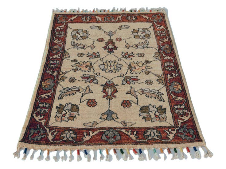 Detail image of 1' 11 x 2' 10 Hand Knotted Ariana Ziegler Rug