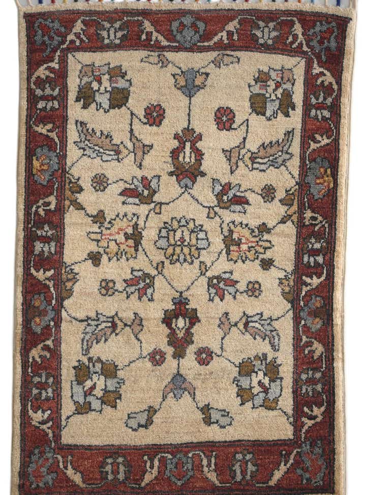 1' 11 x 2' 10 Hand Knotted Ariana Ziegler Rug