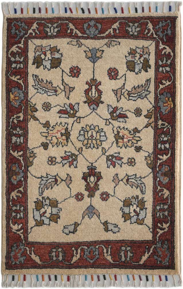 1' 11 x 2' 10 Hand Knotted Ariana Ziegler Rug